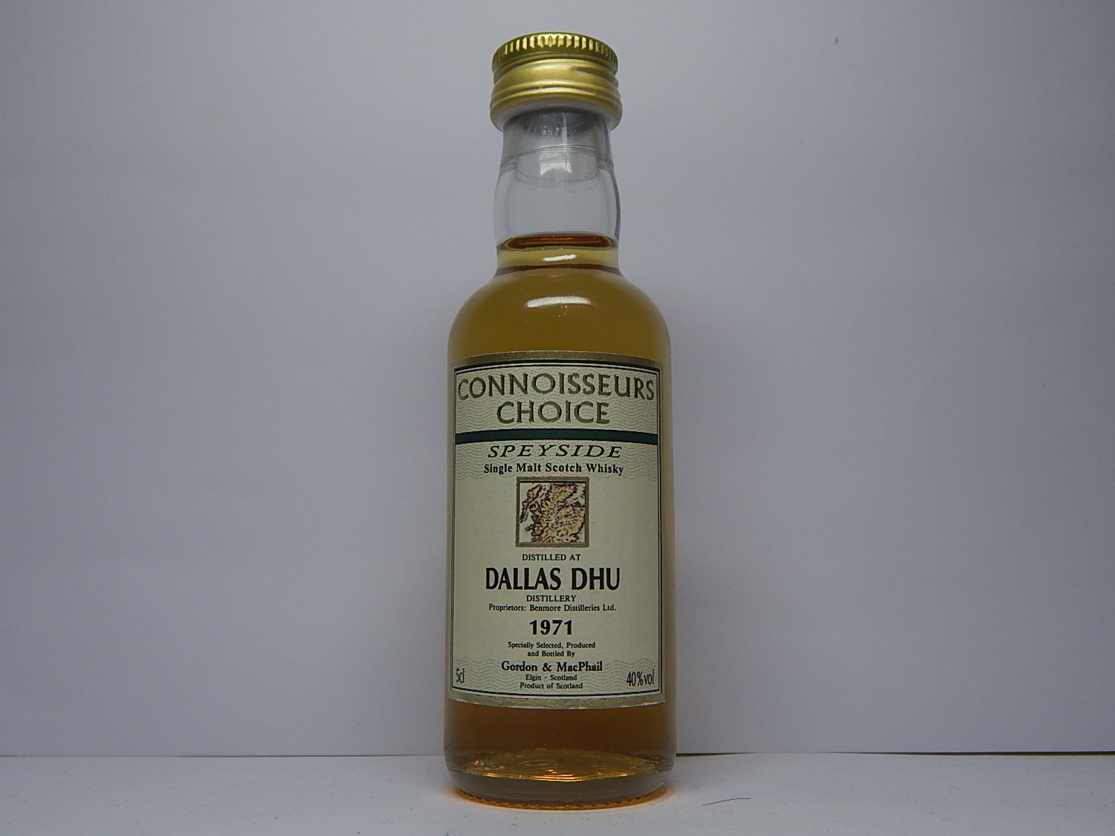 SSMSW 1971 "Connoisseurs Choice" 5cl 40%vol